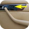RIGHT Backrest Adjustment Button Mercedes Benz 81-93-10612