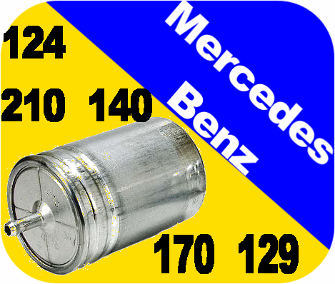 Fuel Gas Filter Mercedes Benz S500 SL320 SL500 140 129-4087