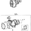 Transfer Case Overhaul Gasket Kit for Toyota PickUp Truck 4Runner 79-89-21802