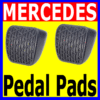 Pedal Pads Mercedes Benz 220 230 240 250 d 114 115 123-3873