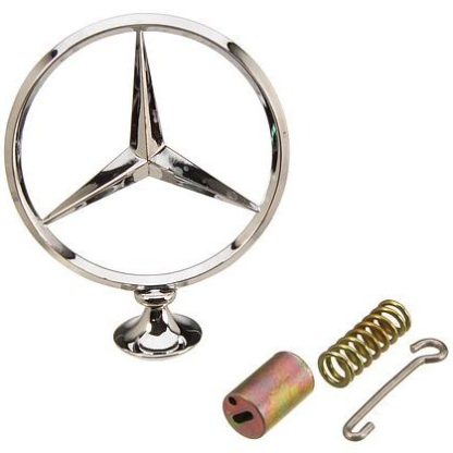 Hood Star Emblem Mercedes Benz 220 220D 230 240D 250 250C 280 280C 280SE 300D-0