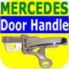 Left Door Handle Mercedes Benz 240 300 d cd td e 123-3846