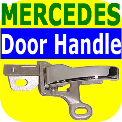 L Door Handle Mercedes Benz 300 380 420 500 560 sel 126-6748