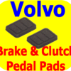 Pedal Pads Volvo 740 760 780 940 960 Manual Transmission-3771