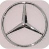 Trunk Star Emblem Mercedes Benz 190 260 300 400 320 420e d 201 124-0