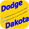 2 Bed Tailgate Hinge Straps Cables Dodge Dakota Pickup Truck 87-03 SLT RT ST-7096