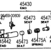 Drag Link End Kit for FJ40-2823