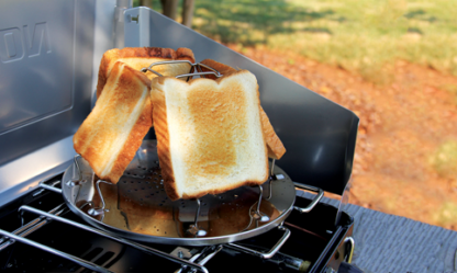 Camp Stove Toaster Rack Camp Fire Bread Toast Maker Breakfast Sandwich-19892