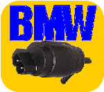 W/S Wiper Washer Pump BMW 318 325 i iC e es ix is E30-2666