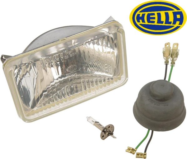 Hella H1 6.5x4" HIGH BEAM Composite Head Lamp Light-0