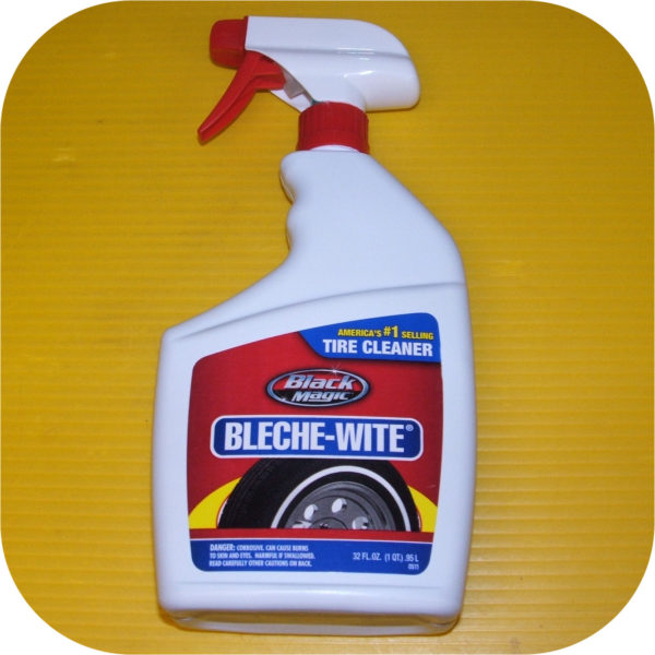 Black Magic Bleche Wite Tire Cleaner Whitewalls Wheel Bleach White Radial Cord-0