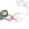 Propane Cylinder Gas Gauge Leak Detector Pop Up Travel Trailer Camper RV LP Gas-20578