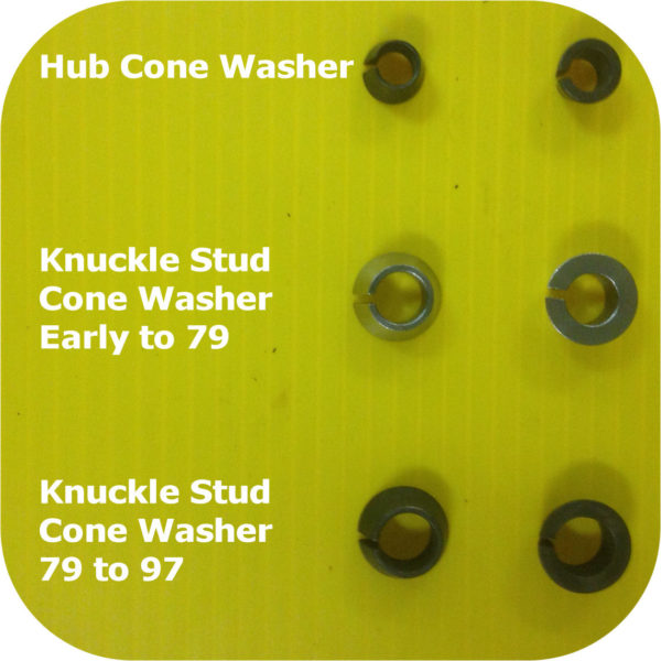 Knuckle Arm Stud Cone Washer Toyota Land Cruiser FJ40 FJ55 Early to 79-2889