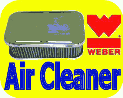 Weber Air Filter Cleaner Assembly 38/38 DGES 32/36 DGV DGEV Carburetor Carb NEW-6814