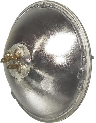 Halogen head lamp light 7" round-8438