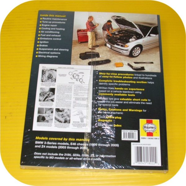 Repair Manual Book BMW E46 323 325 328 330 i ci owners-11279