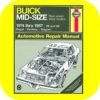 Repair Manual Book Buick Century Regal 74-87 Owners 3.8-0