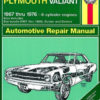 Repair Manual Book Dodge Challenger Charger Monaco new-0