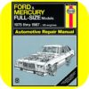Repair Manual Book Ford LTD Crown Victoria 500 LTD 302-0