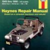 Repair Top Shop Manual Book Jeep CJ5 CJ7 CJ8 Scrambler-0
