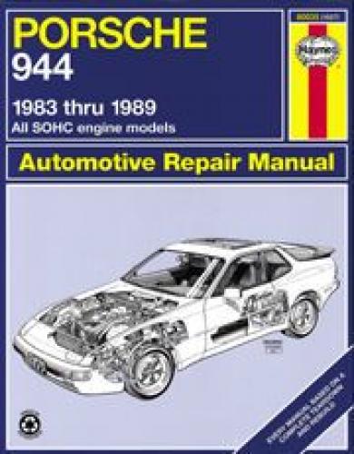 Repair Manual Book Porsche 944 & Turbo Owners 83-89 NEW-0