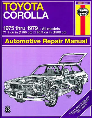 Repair Manual Book Toyota Corolla 75-79 Owners Workshop-0