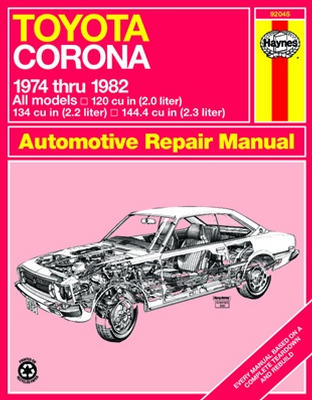 Repair Manual Book Toyota Corona Sedan & Wagon 74-82-0