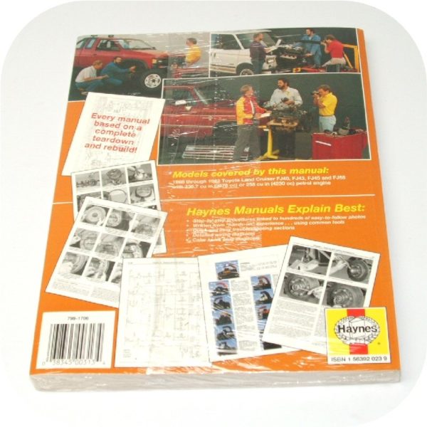 Repair Manual Book Toyota FJ40 FJ55 Land Cruiser Owners (eBay #300107453627, finney22)-1751