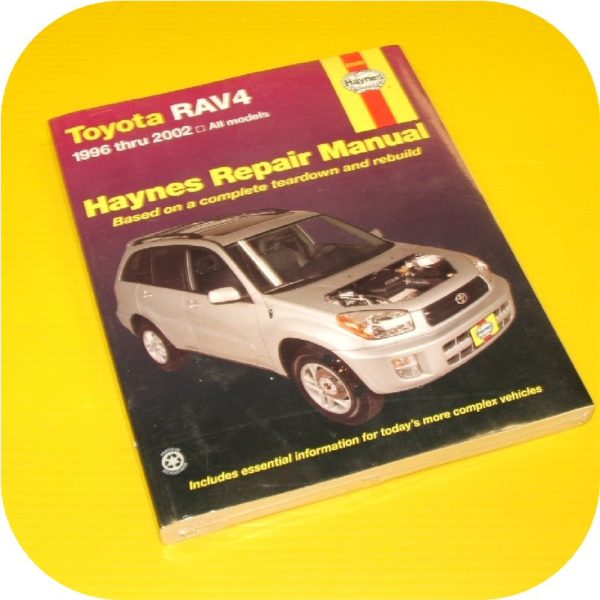Repair Manual Book Toyota RAV4 RAV-4 96-02 Owners new-0