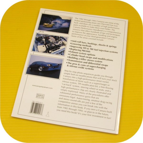 Camaro Performance Handbook Z28 RS IROC F Body 5.7 TPI (eBay #300193282628, ssuperbcd)-5450