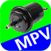 Gas Fuel Filter for Mazda MPV Van 89-98 V6 3.0-7594