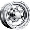 Chrome Wagon Spoke Steel Wheel-0
