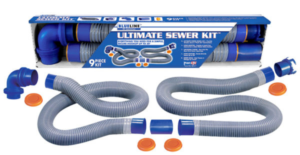20 foot Blueline Ultimate Sewer Kit Camper Travel Trailer RV Quick Connect-0