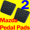 Pair Pedal Pads for Mazda B2200 B2000 84-93 RX7 84-91 RX-7-8799