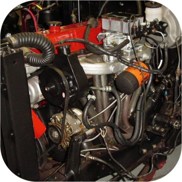 Saginaw Power Steering Pump Mount Land Cruiser 1F & 2F-356