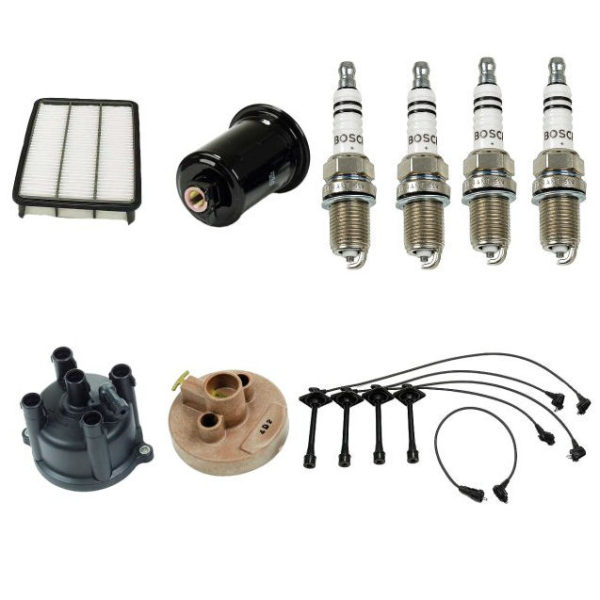 Tune Up Kit Toyota Camry 94-96 5SFE oil air fuel filter cap wires plugs-0