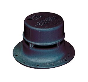 Black Sewer Vent For 1-1/2 Inch Pipe Removable Cap RV Camper Travel Trailer-0