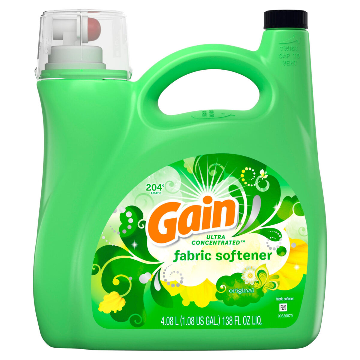 Gain Ultra Concentrated Liquid Fabric Softener Original 204 loads 138 oz JT Outfitters