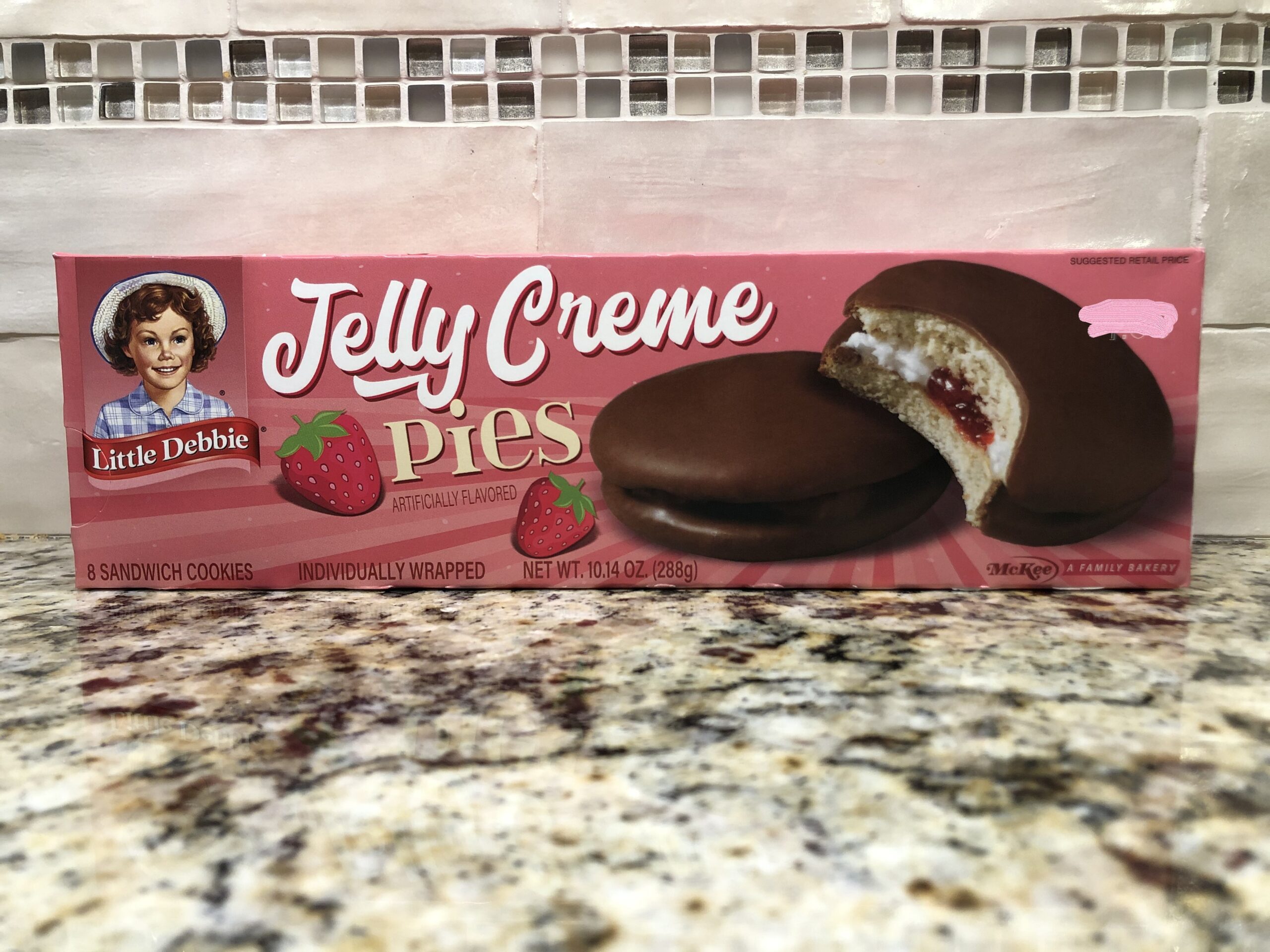 Little Debbie Strawberry Jelly Creme Pies 10 oz Sweet Rolls Cookie | eBay