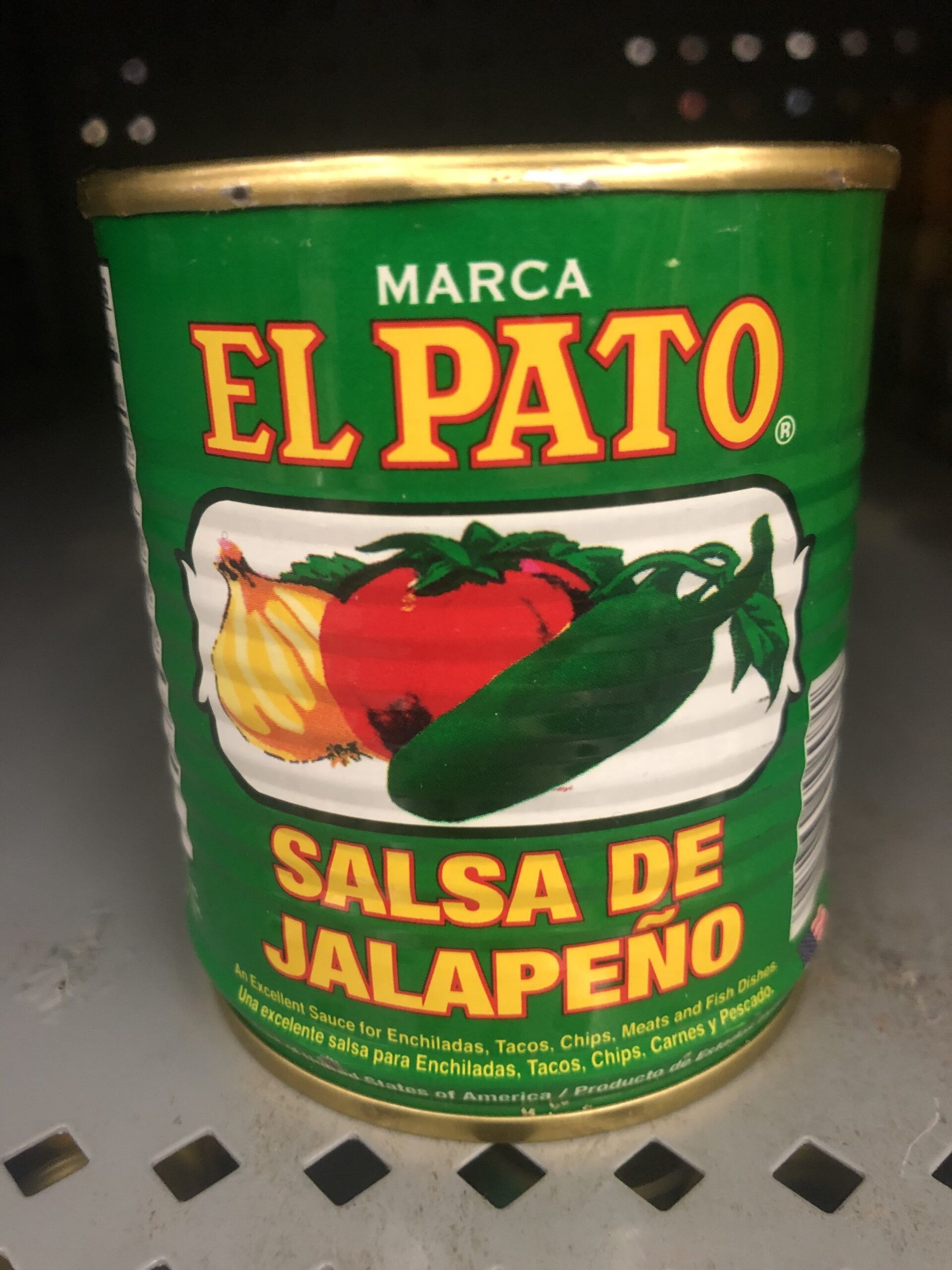 8 CANS El Pato Green Jalapeno Sauce 7.75 oz can Burrito Taco Mexican