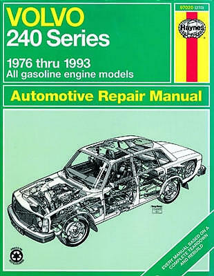 Repair Manual Book Volvo 240 Wagon Sedan Owners B230 – JT Outfitters